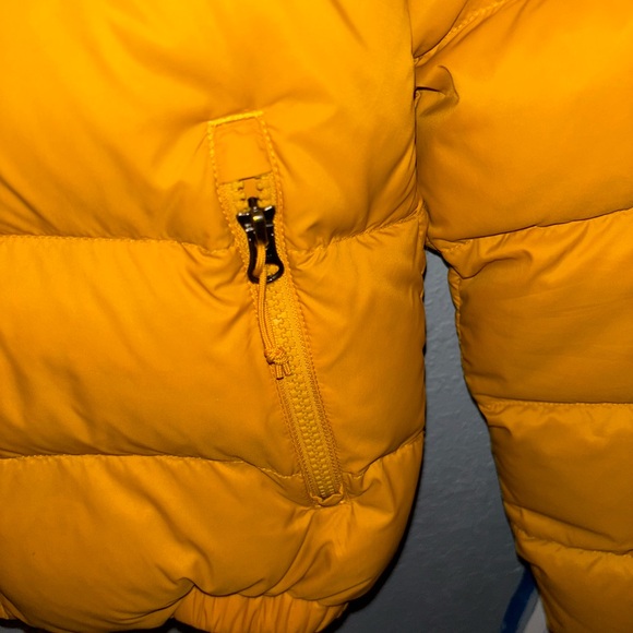 The North Face Kids Yellow Puffer Jacket - Picture 3 of 6
